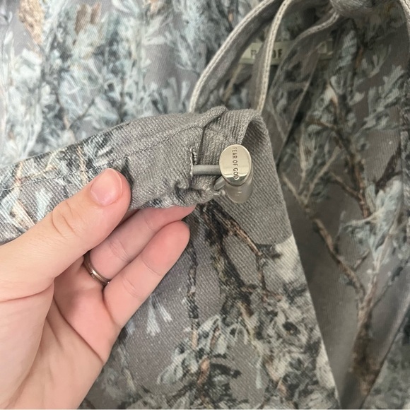 RARE Fear of God Sixth Collection Prairie Ghost Camo Jiu Jitsu Cargo Pants - Picture 4 of 10